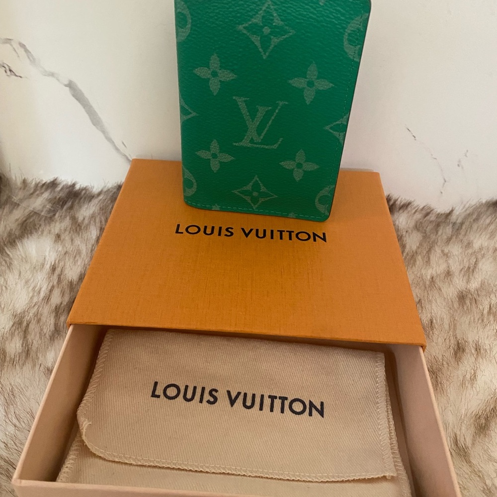Louis Vuitton Emerald Monogram Wallet